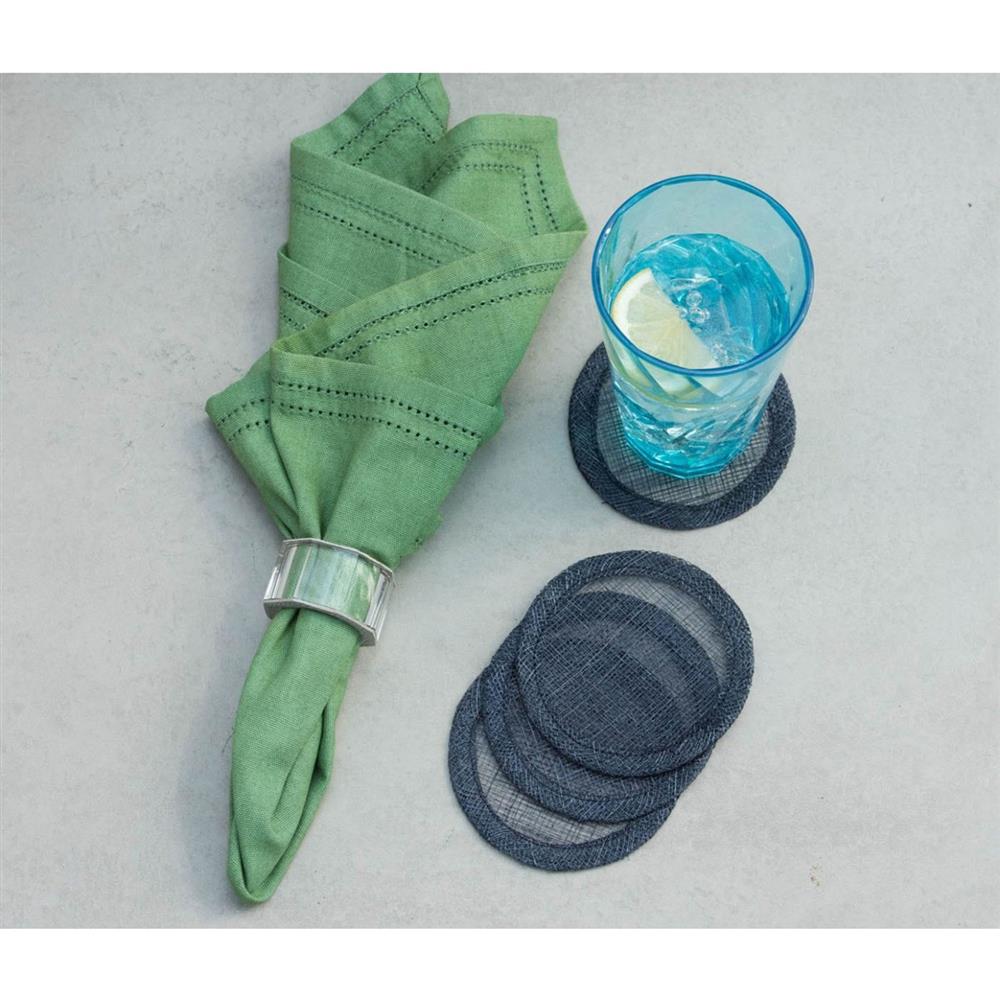 Betty Modern Classic Green Cotton Napkin - Set of 4|