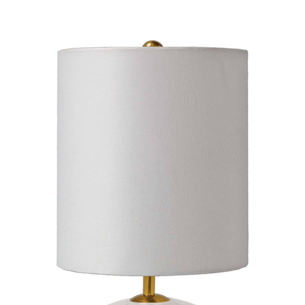Modern Classic White Alabaster Table Lamp|