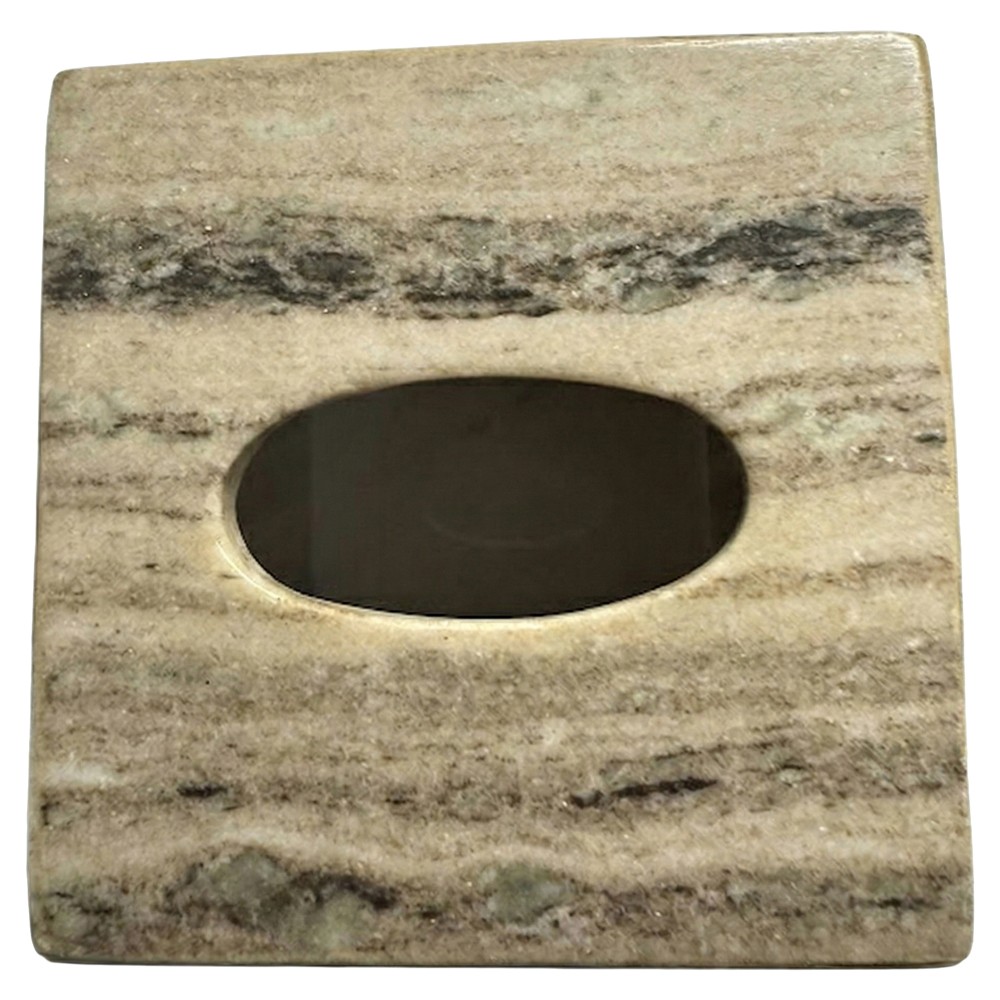 Pigeon and Poodle Athlone Modern Classic Beige Marble Soap Pump|