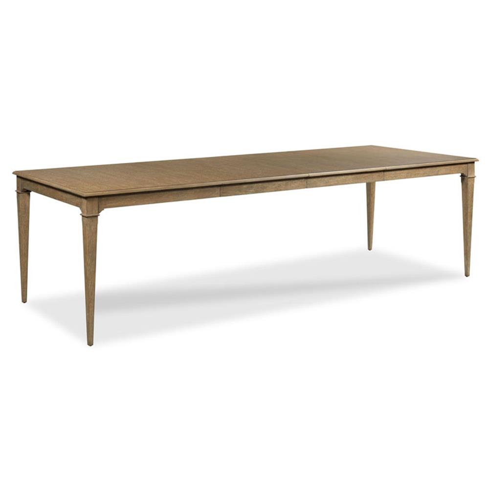 Marseille French Vintage Brown Wood Extendable Dining Table - 60-104"|