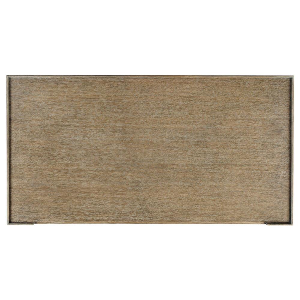 Tahoe French Country Vintage Brown 2 Drawer Desk|