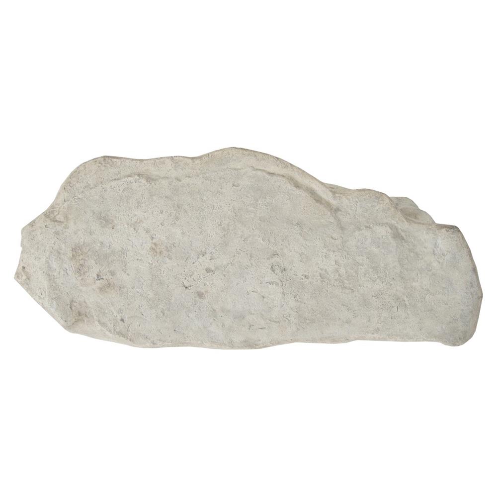 Nigel Industrial Loft Roman Stone Resin Outdoor Garden Bench|