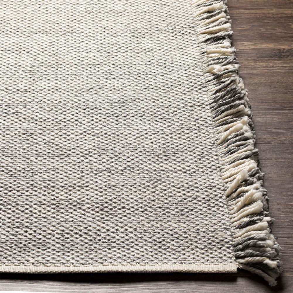 Alegra Modern Classic Grey Solid Rug - 5'x7'6