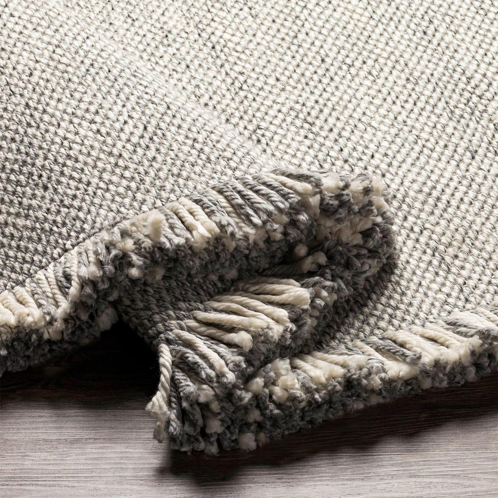 Alegra Modern Classic Grey Solid Rug - 5'x7'6