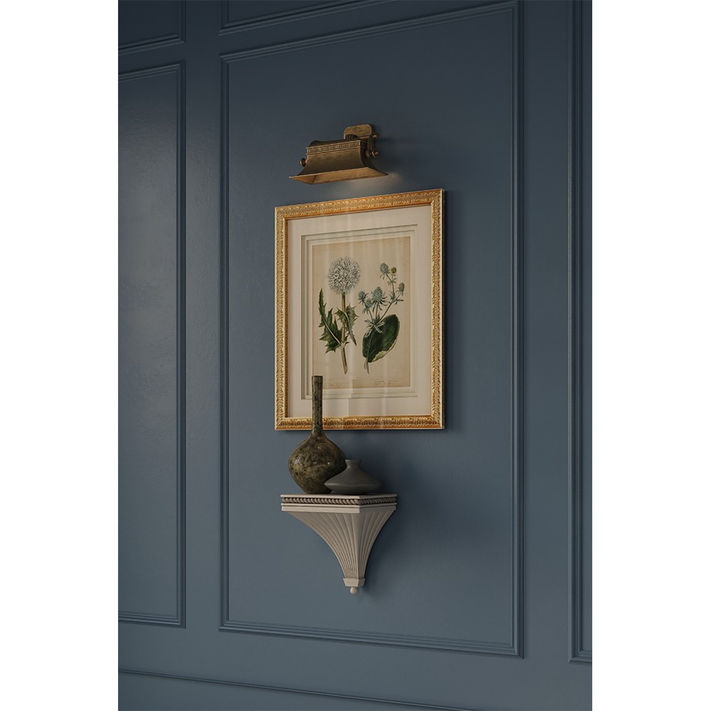 Kiana French Country Cottage Florals III Gold Leaf Frame