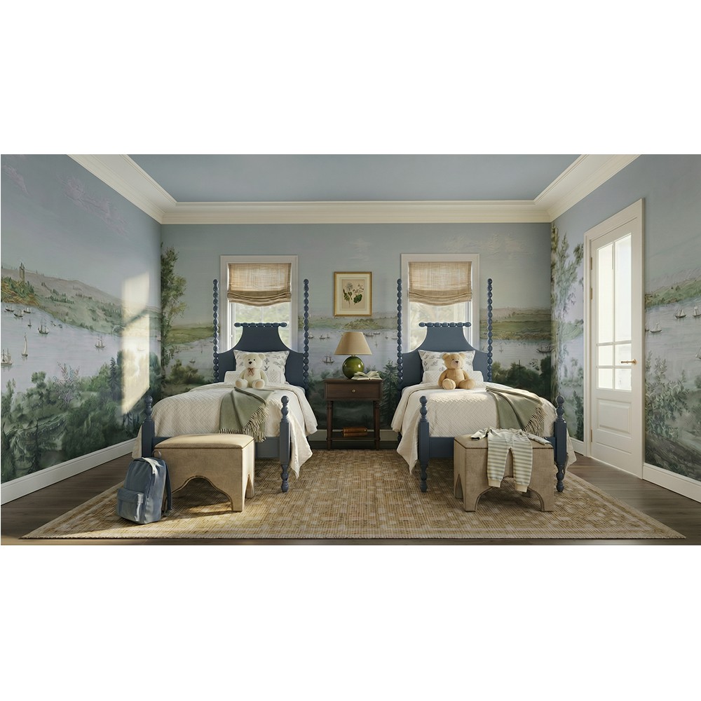 Kiana French Country Cottage Florals III Gold Leaf Frame
