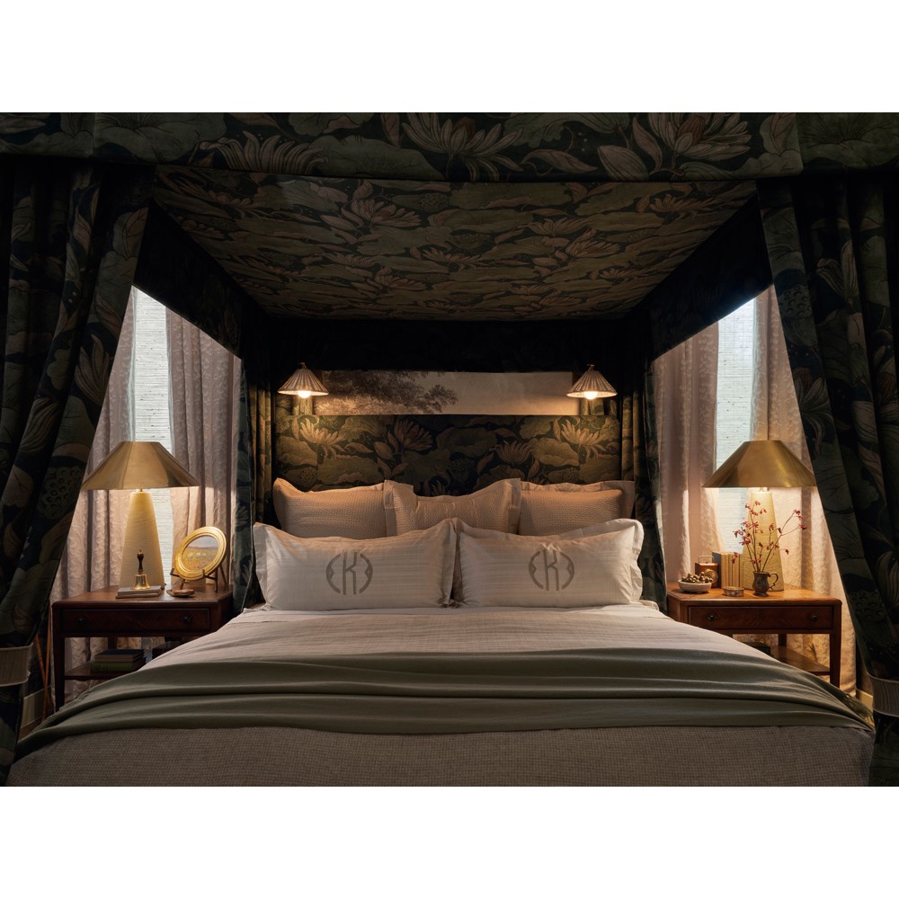 Rafiya Rustic Lodge Brown Marble Decorative Bowl - Small|