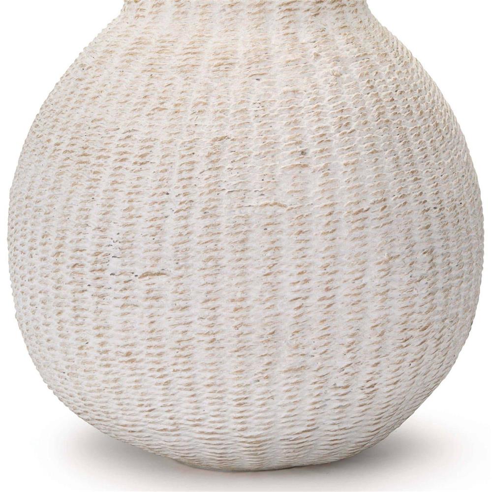 Hobi White Washed Woven Rattan Bedside Table Lamp|