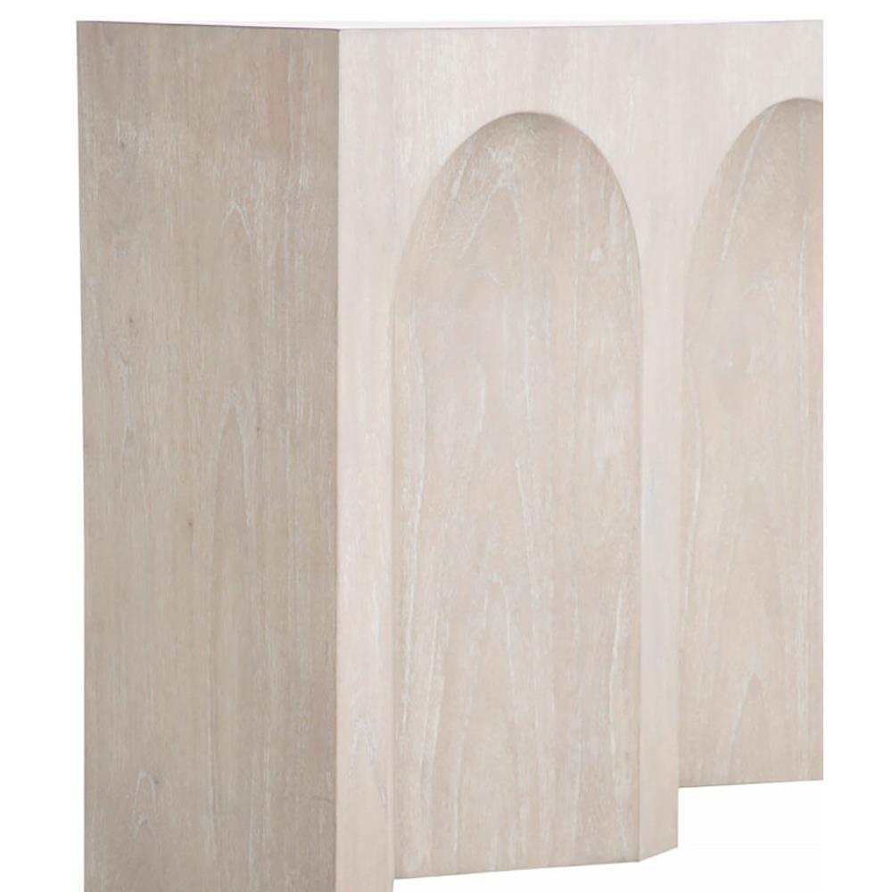 Arlee Modern Classic Beige Wood Console Table|