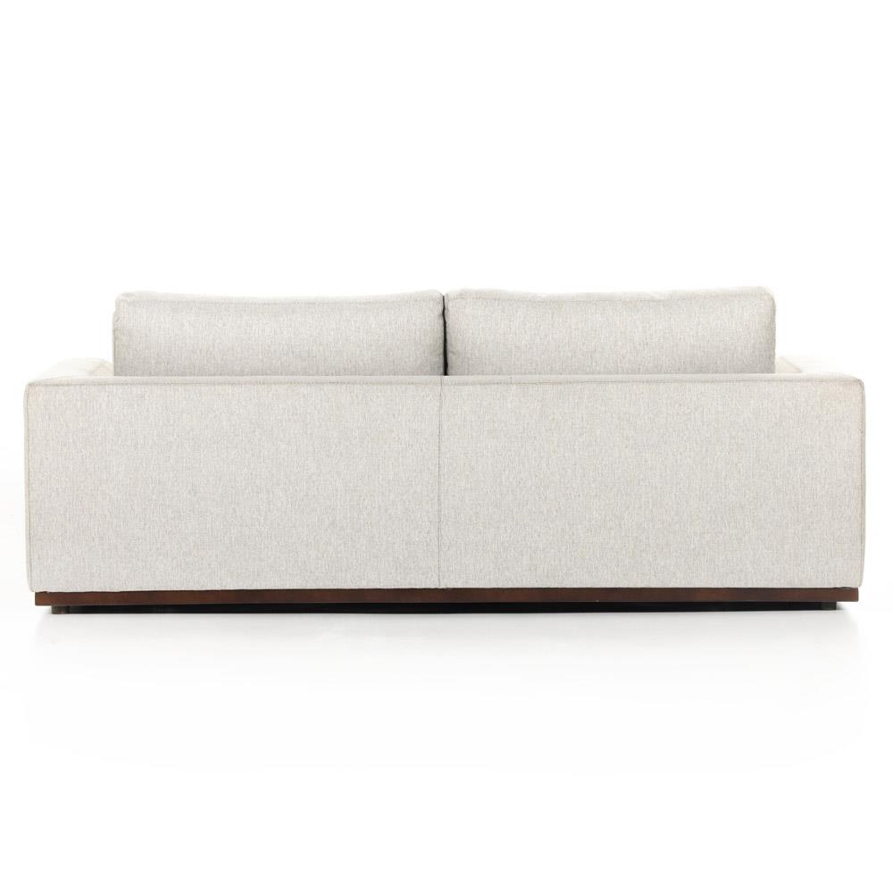 Stanley Rustic Lodge Light Grey Upholstered Sleeper Sofa - 89"|