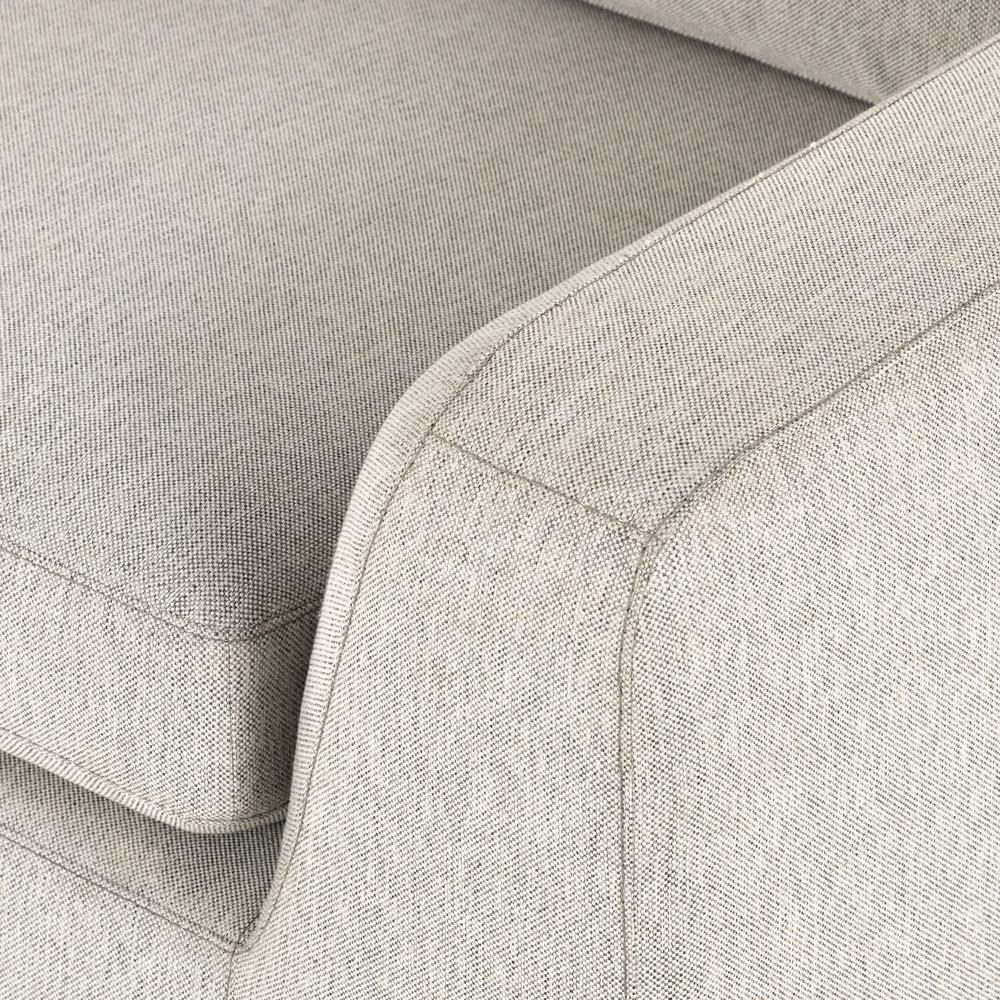 Stanley Rustic Lodge Light Grey Upholstered Sleeper Sofa - 89"|