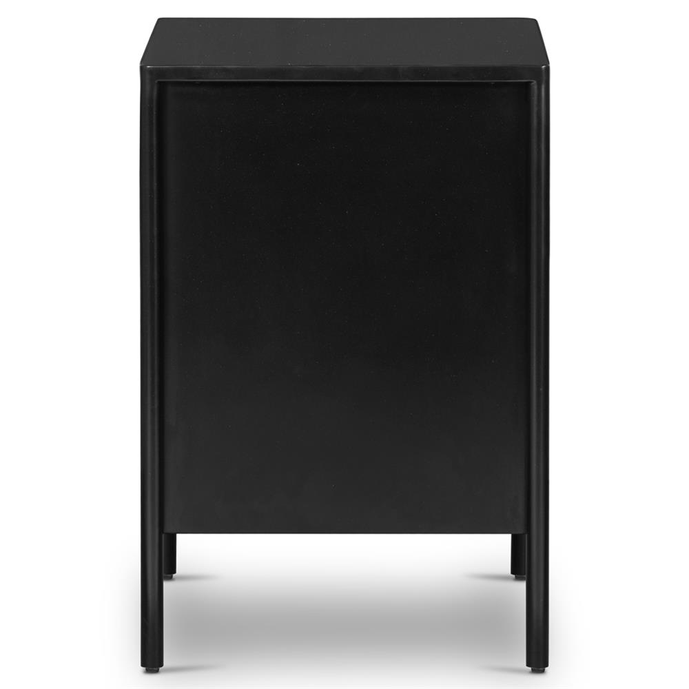Sutton Industrial Loft Black Iron Bronze Hardware 3 Drawer