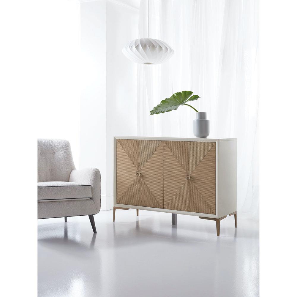 Lizette Modern Classic Beige Reeded Sideboard|