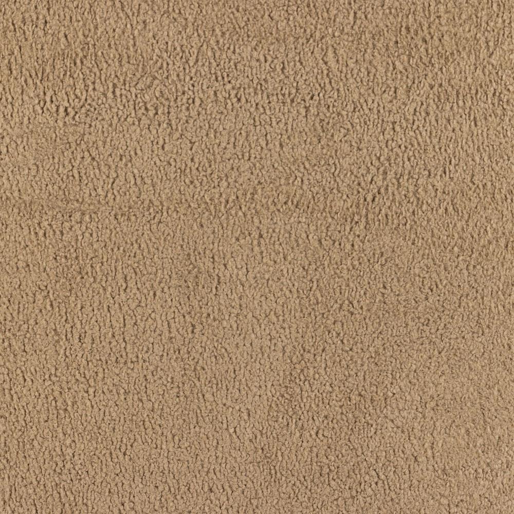 Kaden Modern Brown Upholstered Boucle Wood Frame Wingback Swivel Arm Chair|