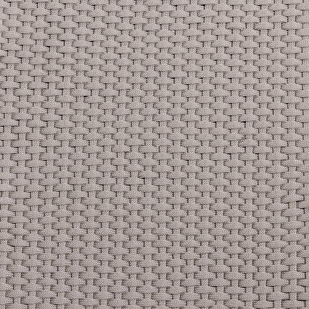 Dion Coastal Grey Woven Rope Washed Natural Teak Adjustable Outdoor Chaise Lounge|