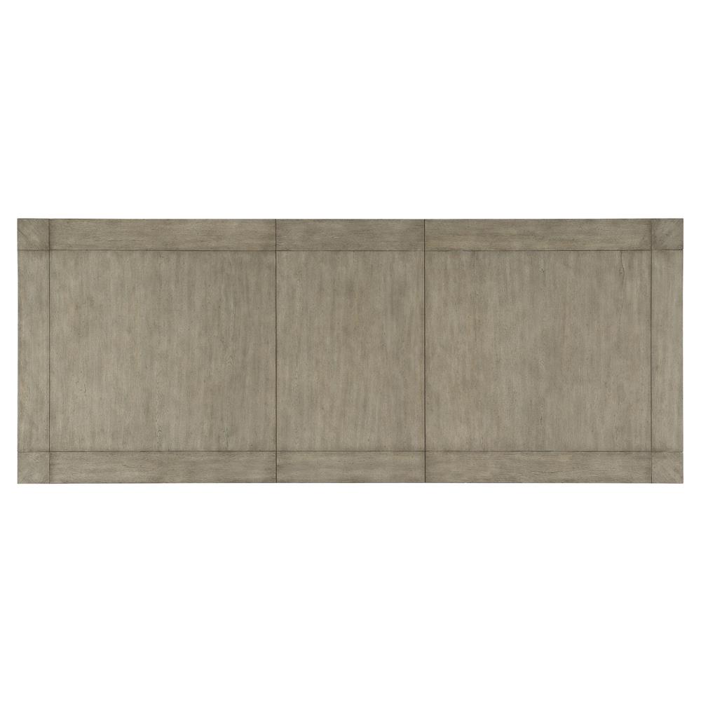 Luca Rustic Lodge Oak Wood Rectangular Extendable Dining Table - 82.25-106.25"W|