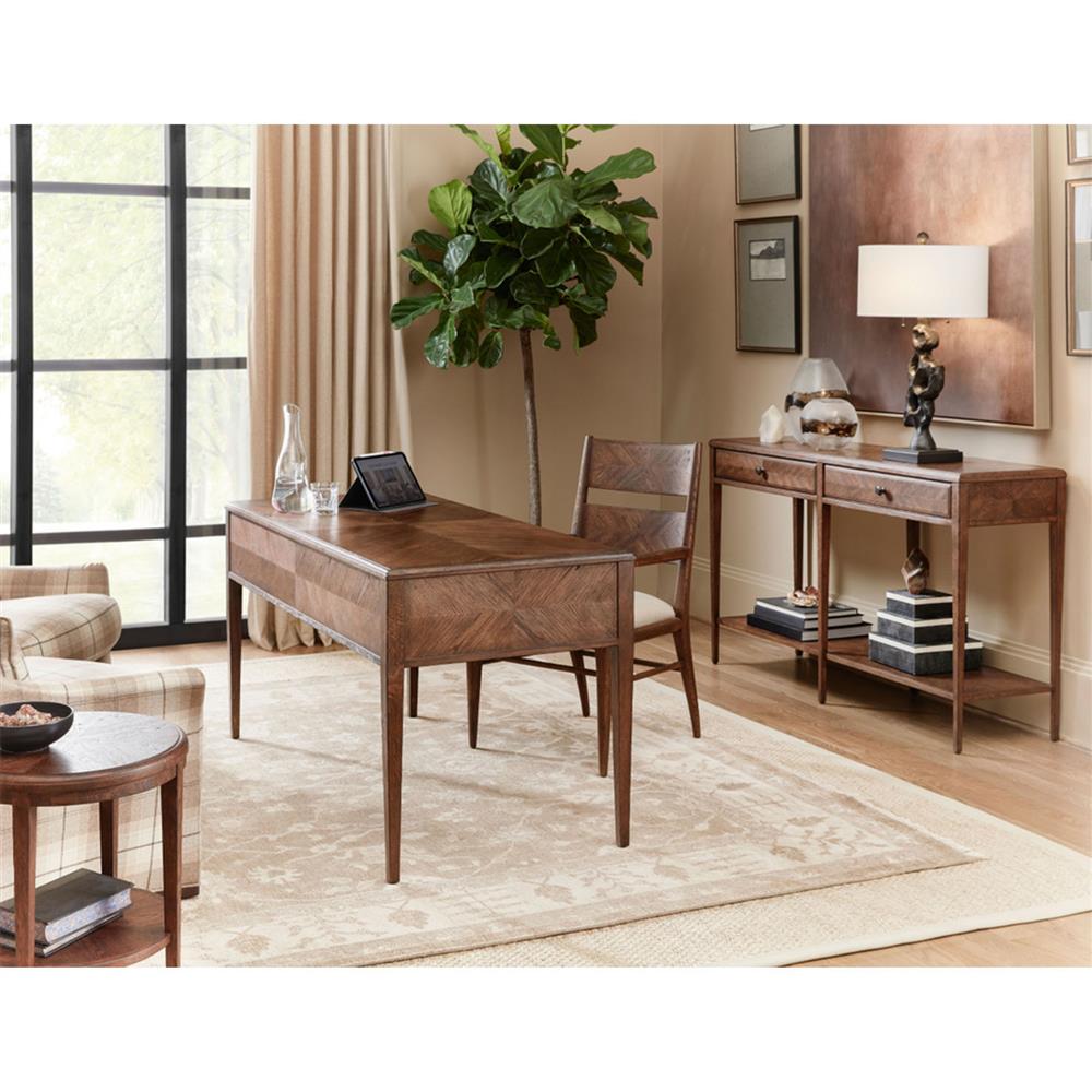 Theodore Alexander Flip Top Campaign Desk | Chairish