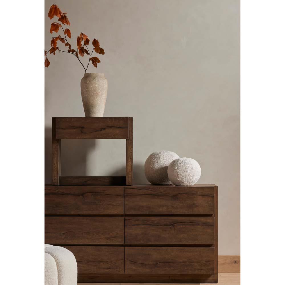 Xavier Modern Classic Cream Sphere Decorative Throw Pillow - Set of 2|