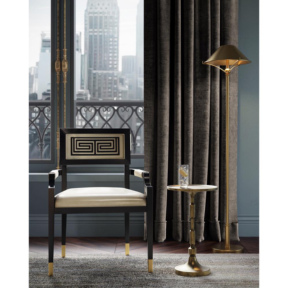 Haziq Global Bazaar Antique Brass Side Table Small (under 14