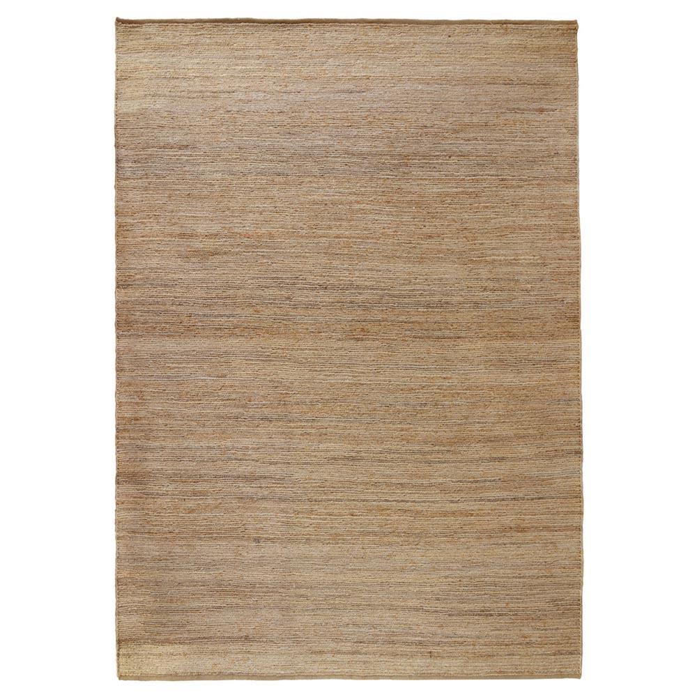 Sian Coastal Beach Natural Solid Jute Rug - 5'x8'|
