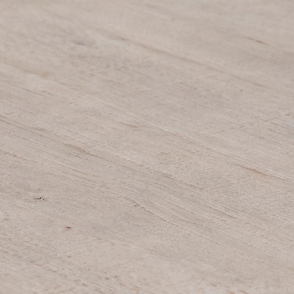 Wilmar Coastal Beach Light Brown Reclaimed Pine Round Coffee Table|