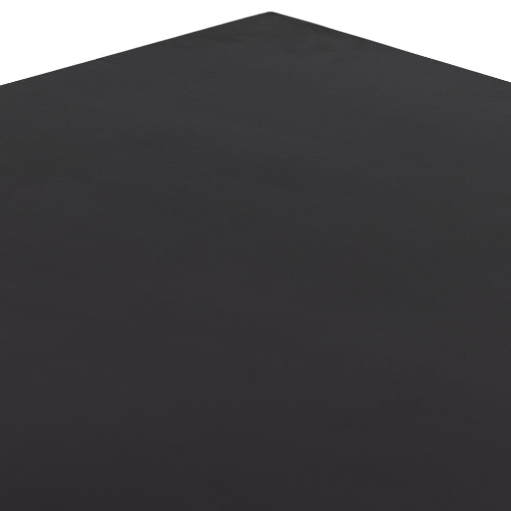 Isaac Rustic Lodge Black Wood 5 Drawer 1 Door Executive Desk|