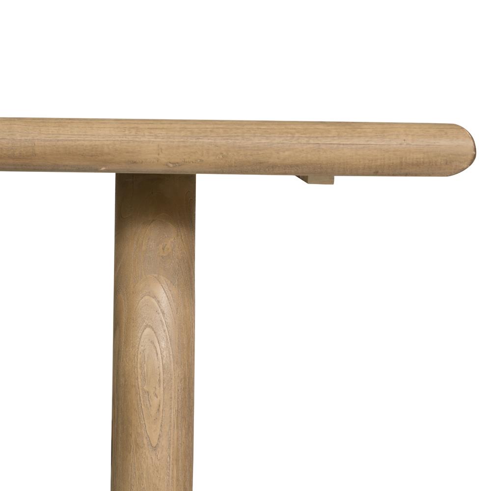 Suriya Rustic Lodge Brown Wood Rectangular Coffee Table|