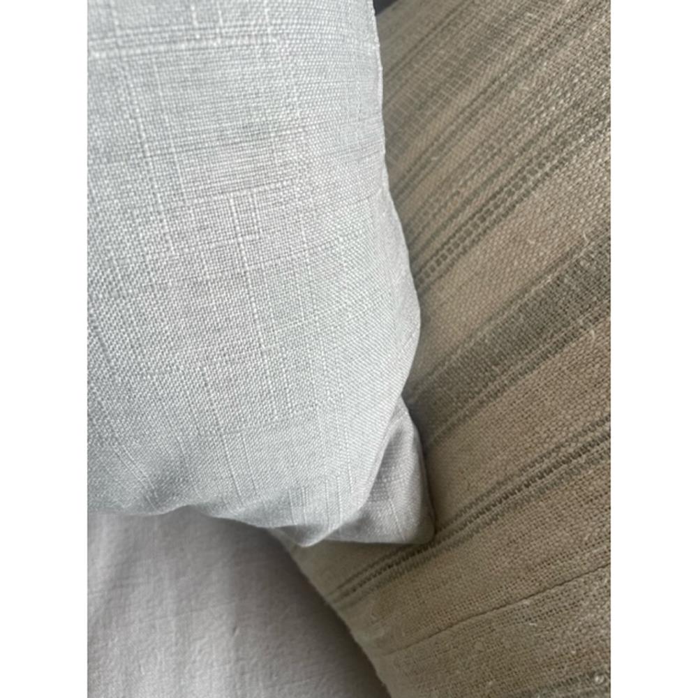 Alexa Modern Classic Grey Performance Upholstered Slipcovered Sofa - Small - 90"W|