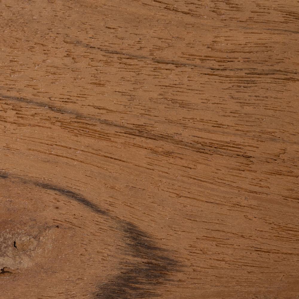 Sohail Coastal Beach White Marble Brown Acacia Wood Kitchen Island - 54"|