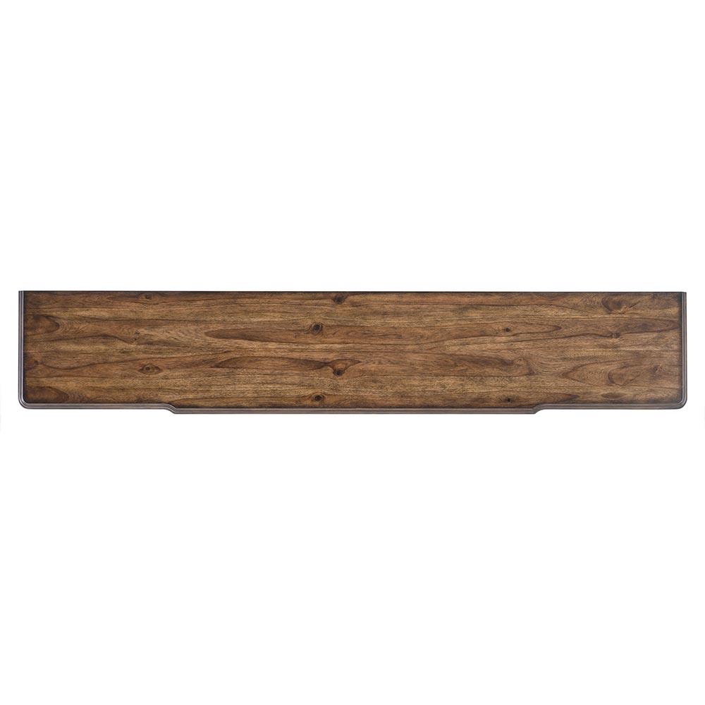 Skylar Rustic Lodge Medium Brown Acacia Wood Console Table|