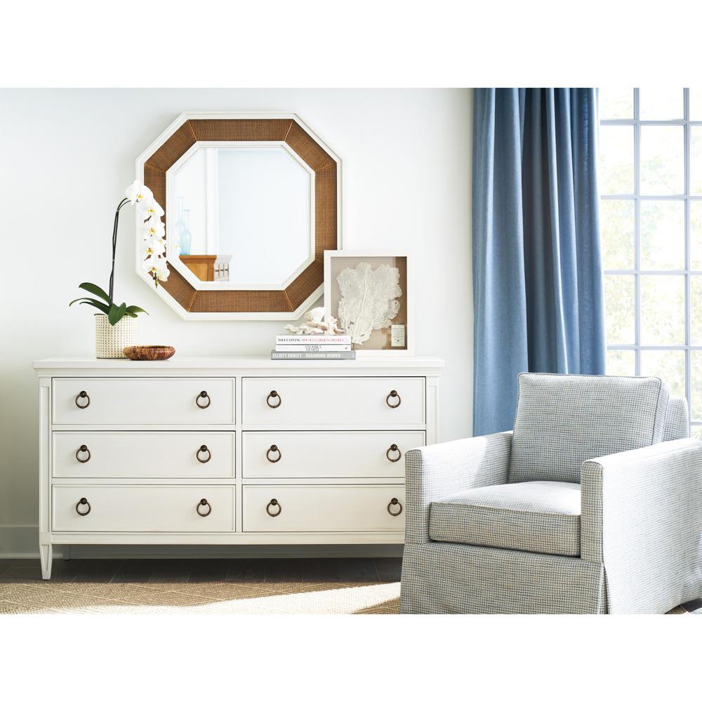 classic white dresser Traditional White Dresser with 6 Drawers, Storage Dresser, Chest Dresser