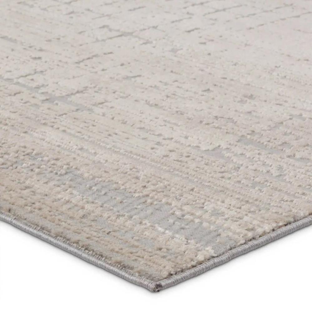 Marinett Modern Classic Beige Abstract Patterned Rug - 6'5"x9'6"|