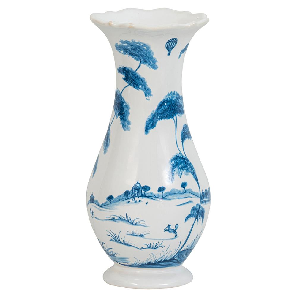 Juliska French Country Estate Delft Blue Ceramic Table Vase Small