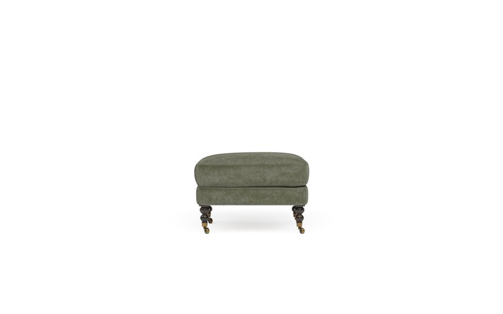 Madeline Sage Green Ottoman|