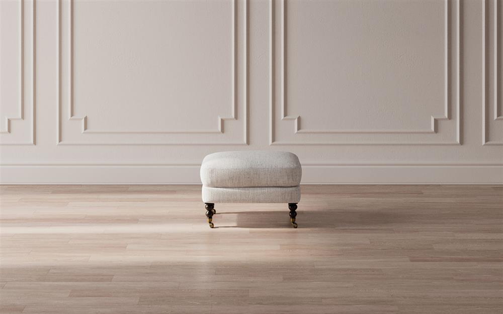Madeline Sage Green Ottoman|