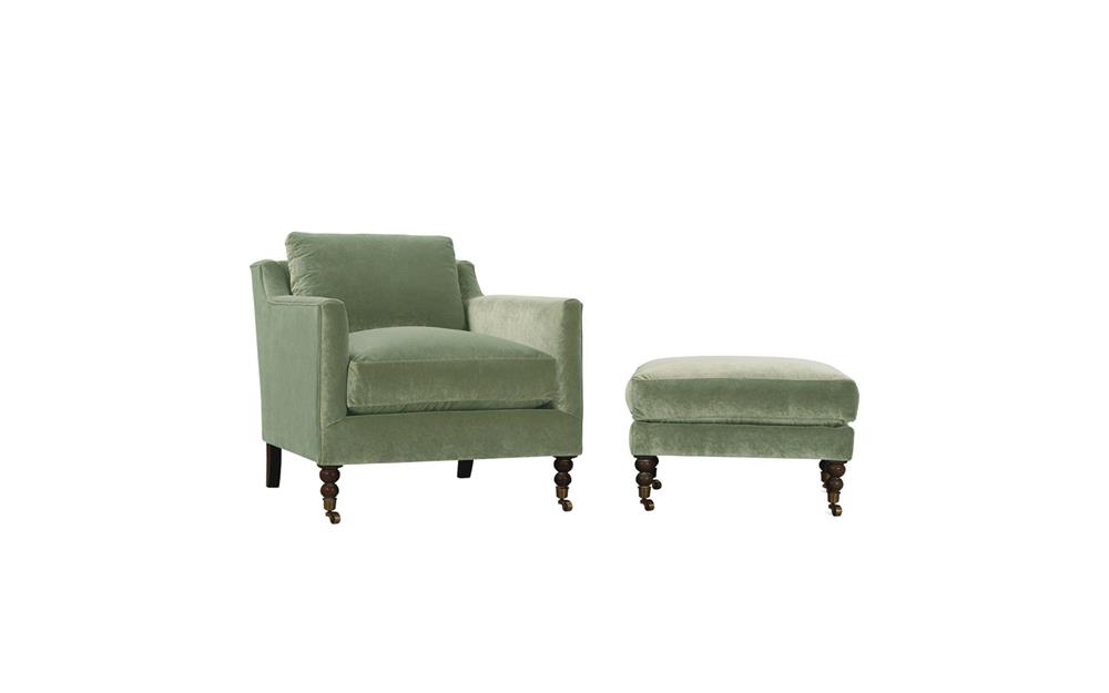 Madeline Sage Green Arm Chair|