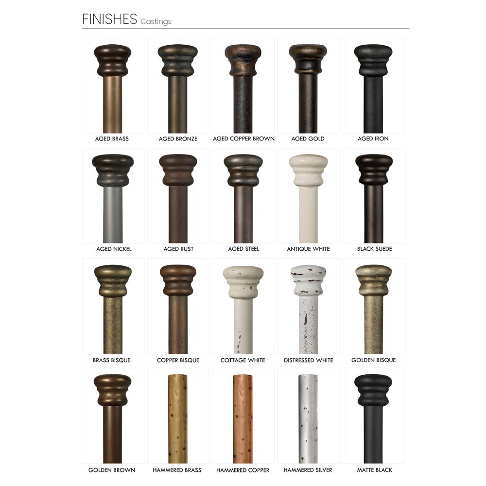 Valerie Modern French Ivory Upholstered Hammered Copper Canopy Bed