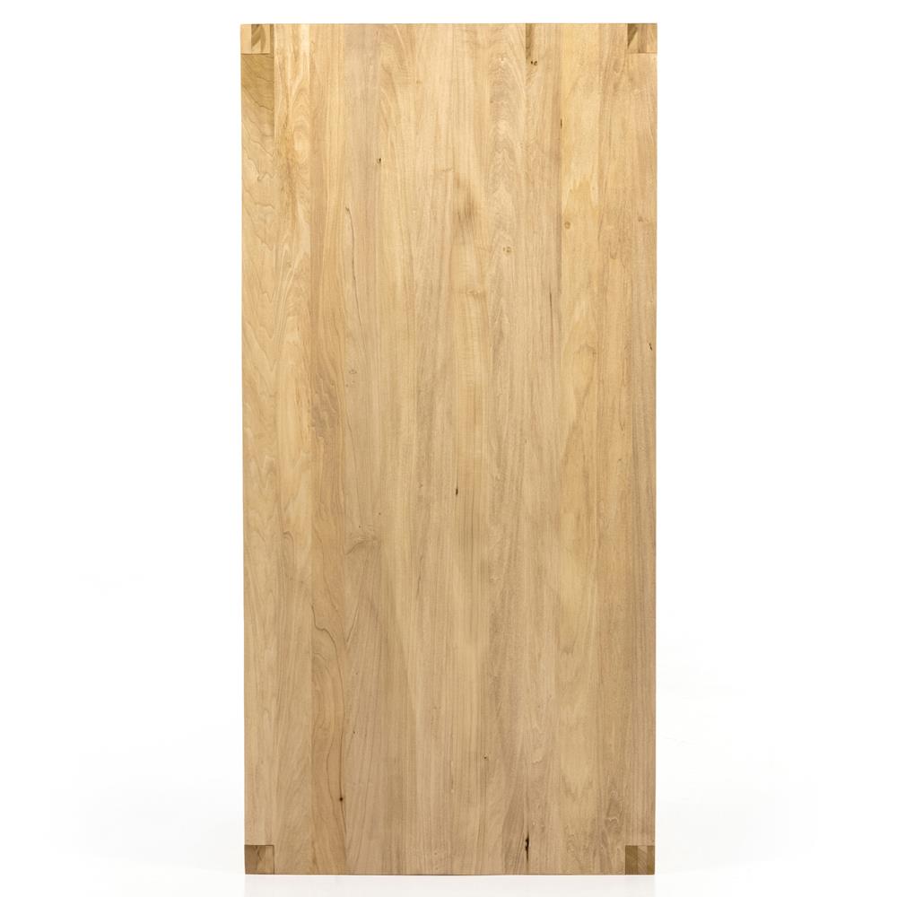 Isaac Rustic Lodge Brown Wood Rectangular Dining Table - 78"|