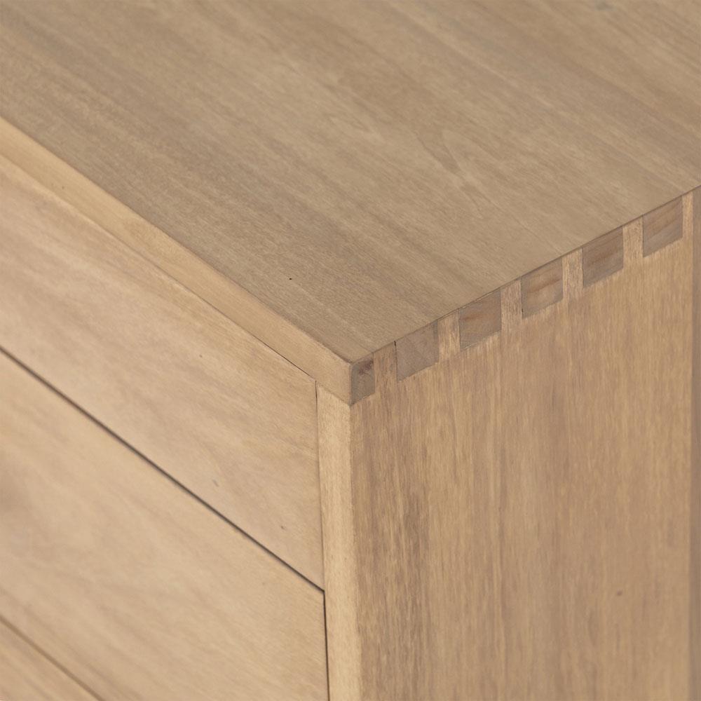 Isaac Rustic Lodge Brown Wood 5 Drawer 1 Door Executive Desk|