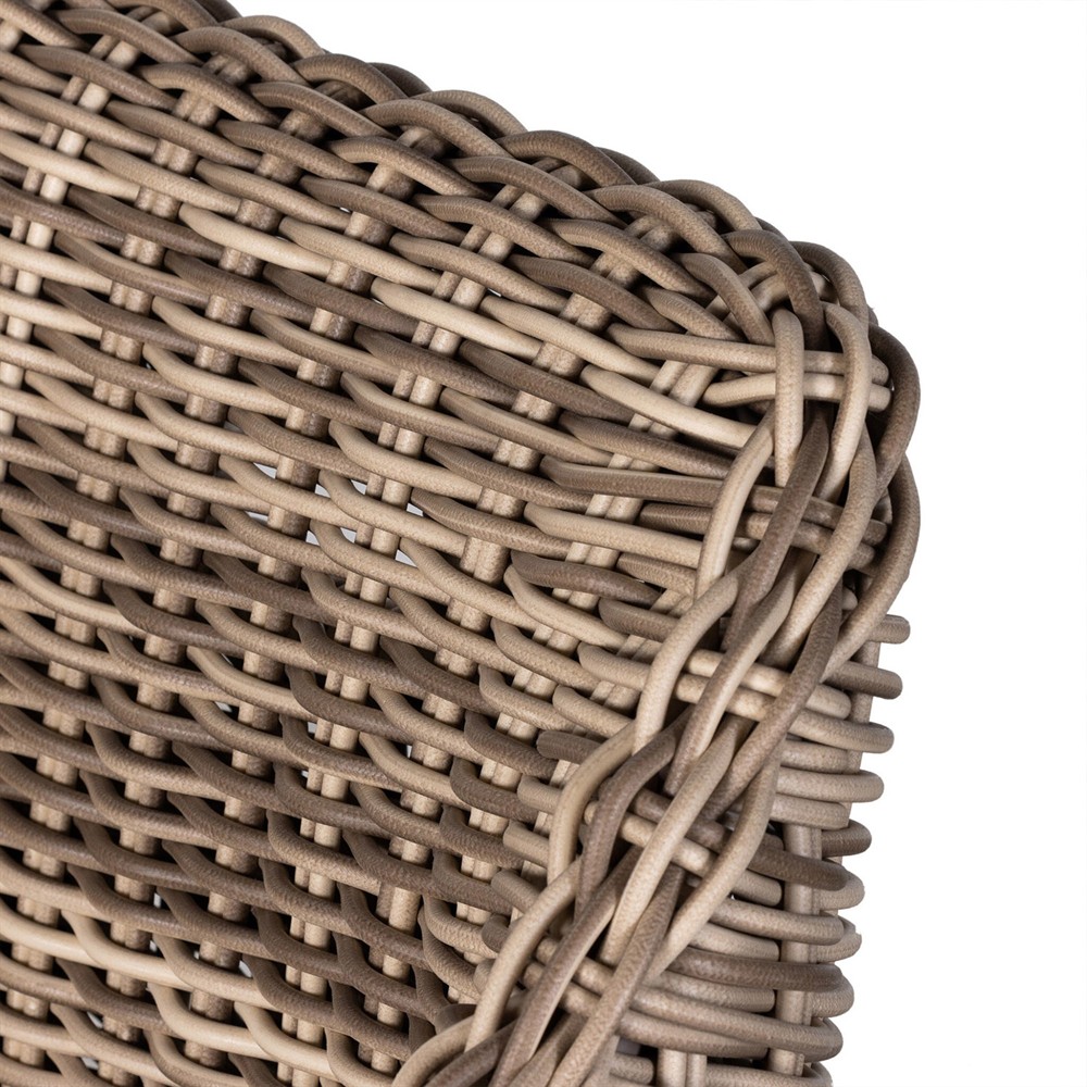 Celina Coastal White Performance Natural Teak Wood Outdoor Dining Arm Chair|