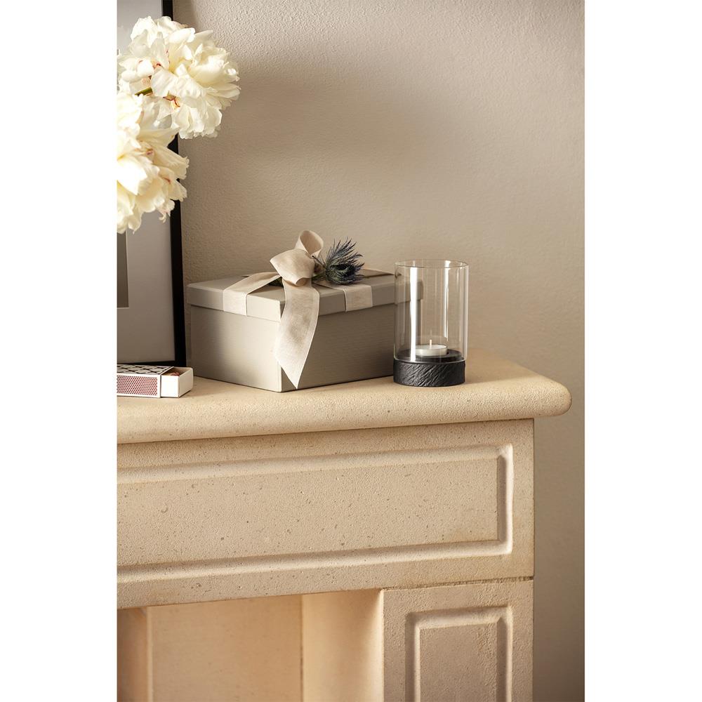 Manufacture Rock Home Clear Glass Hurricane Candleholder - Small|