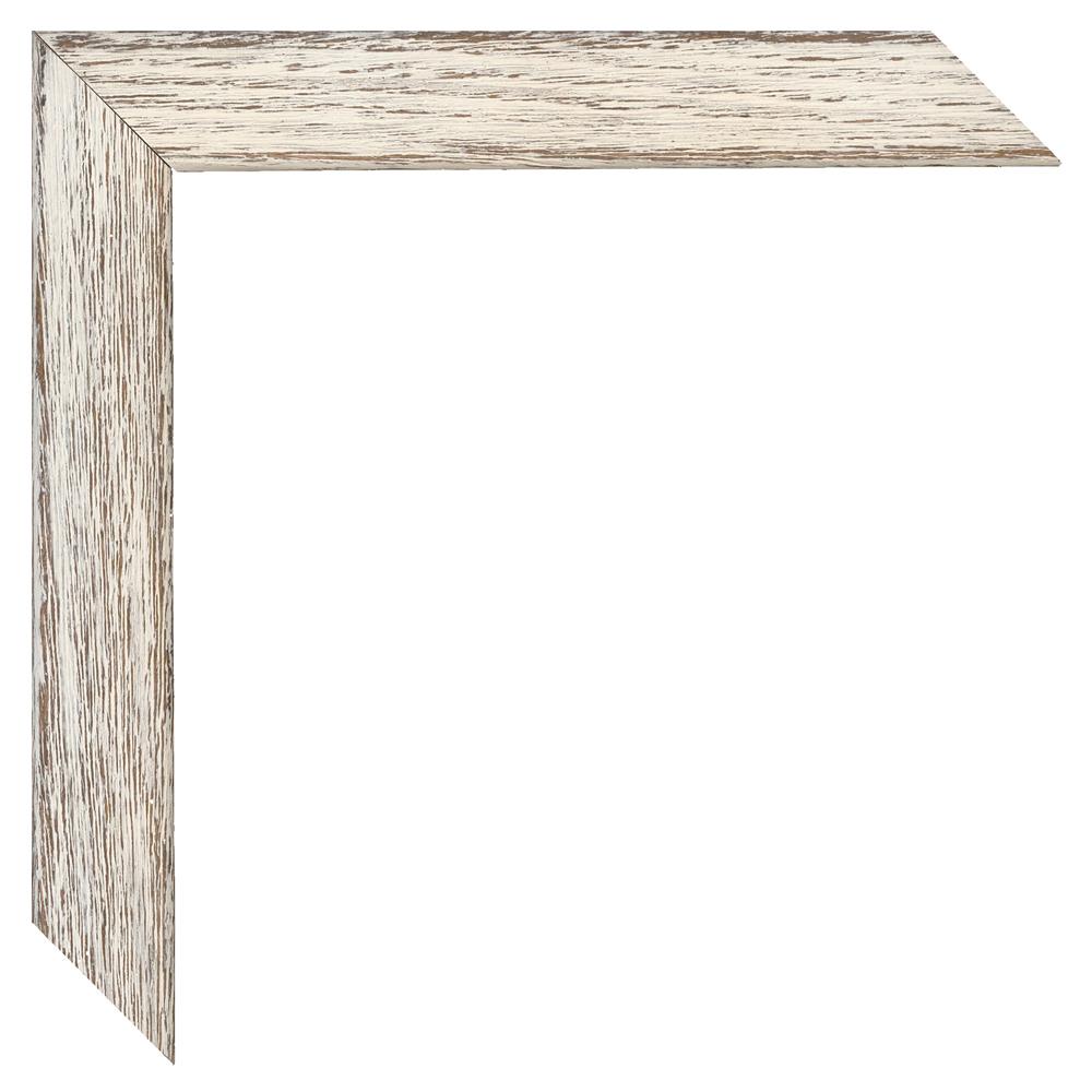 Ariel Coastal Beach Blue Top View Seascape Natural Frame Painting I - 36x24|