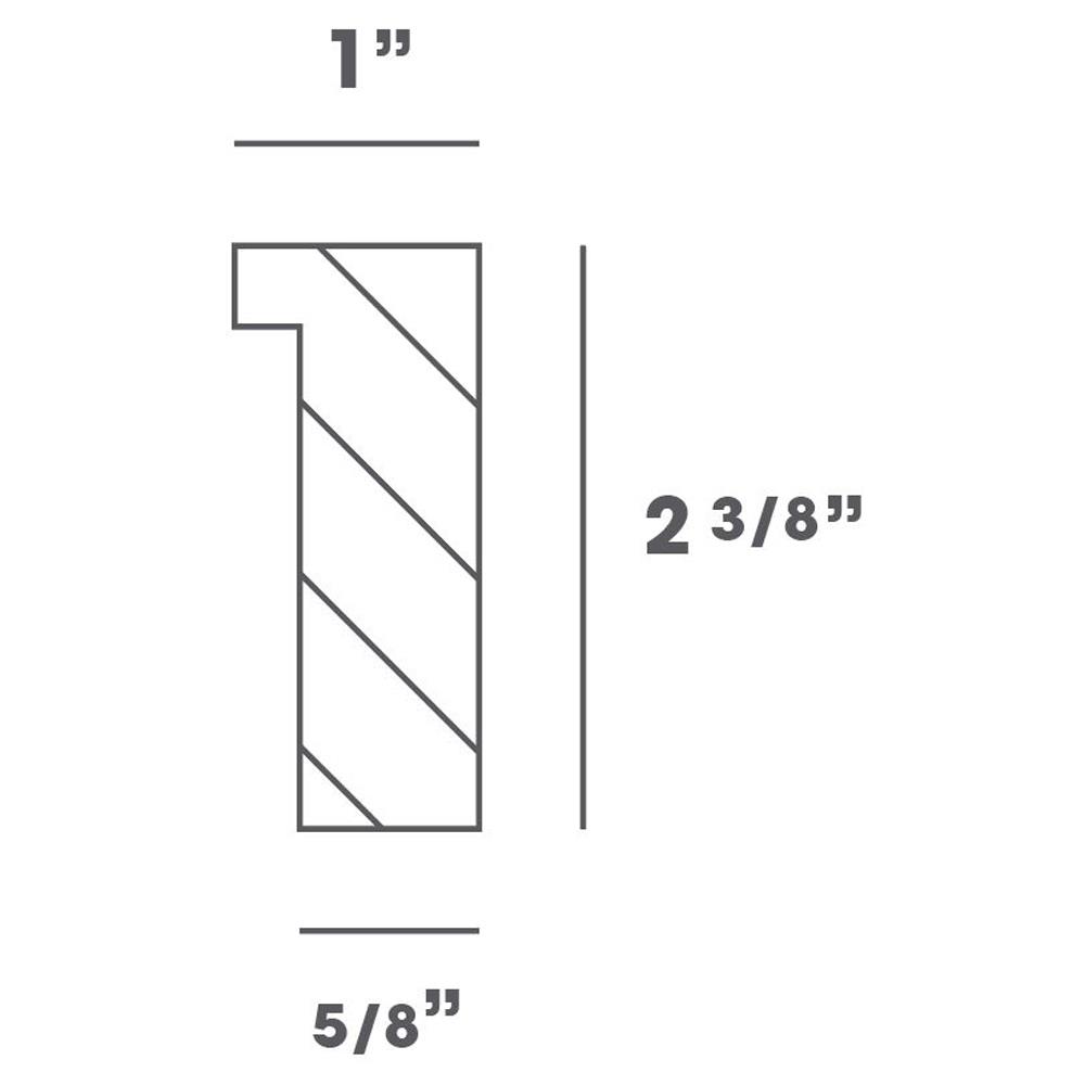 Ariel Coastal Beach Blue Top View Seascape Natural Frame Painting II - 36x24|