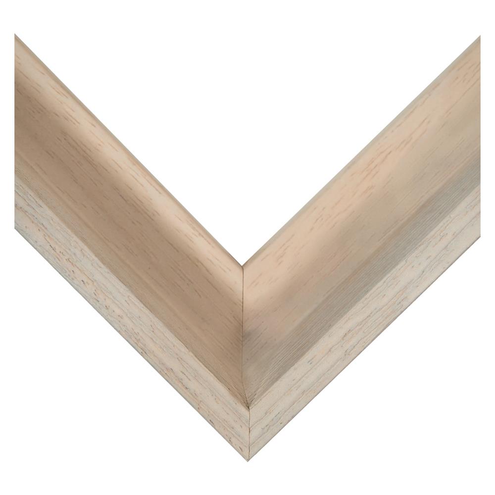 Von French Country Green Mountain Side Landscape Natural Frame Painting - 24x36|