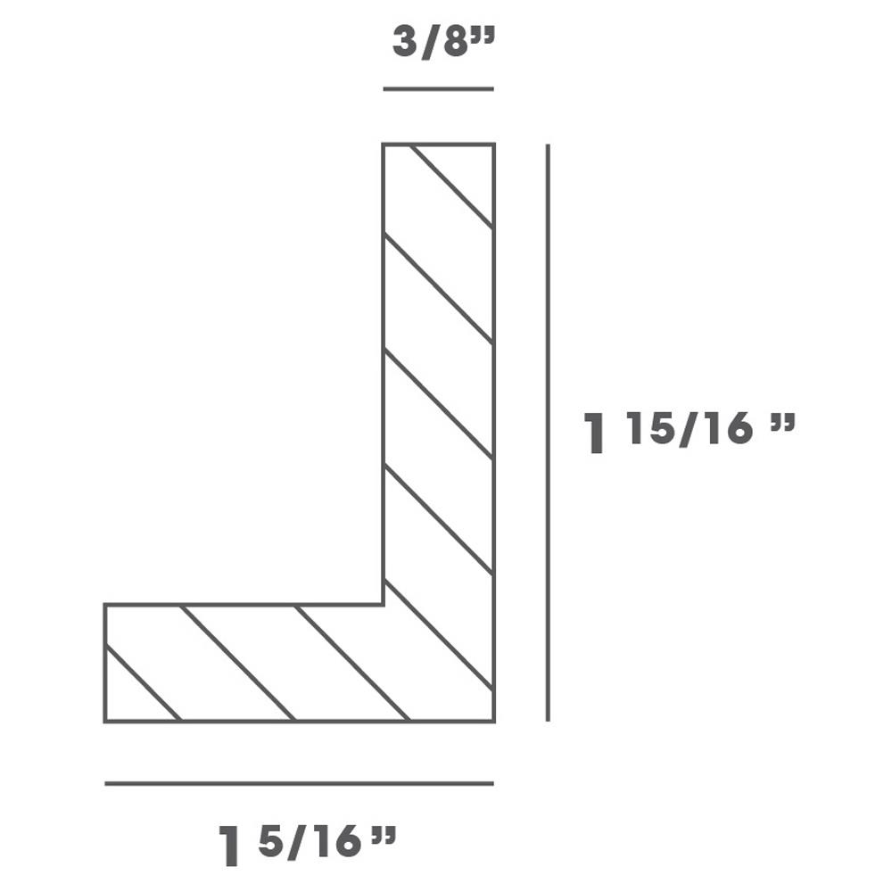 Von French Country Green Mountain Side Landscape Natural Frame Painting - 24x36|