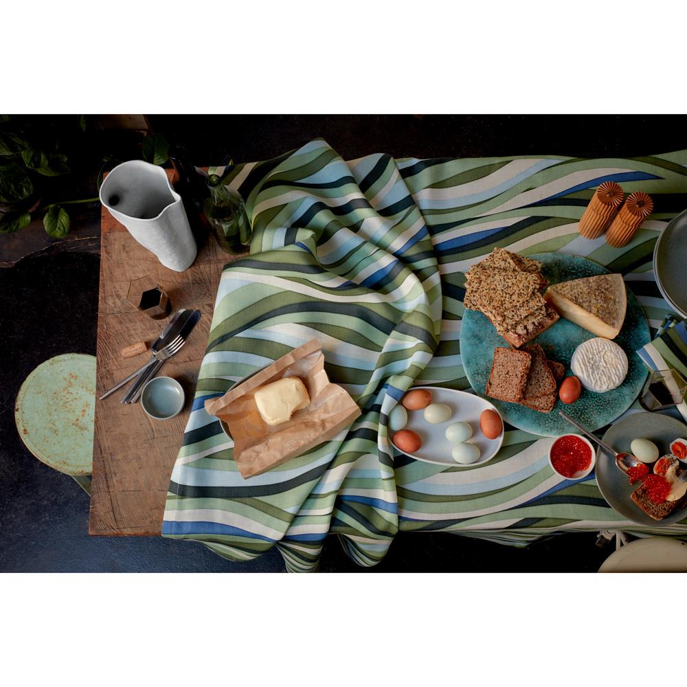 L'Objet Ionic Modern Natural Oak Wood Brass Accent Salt & Pepper Mills Set|