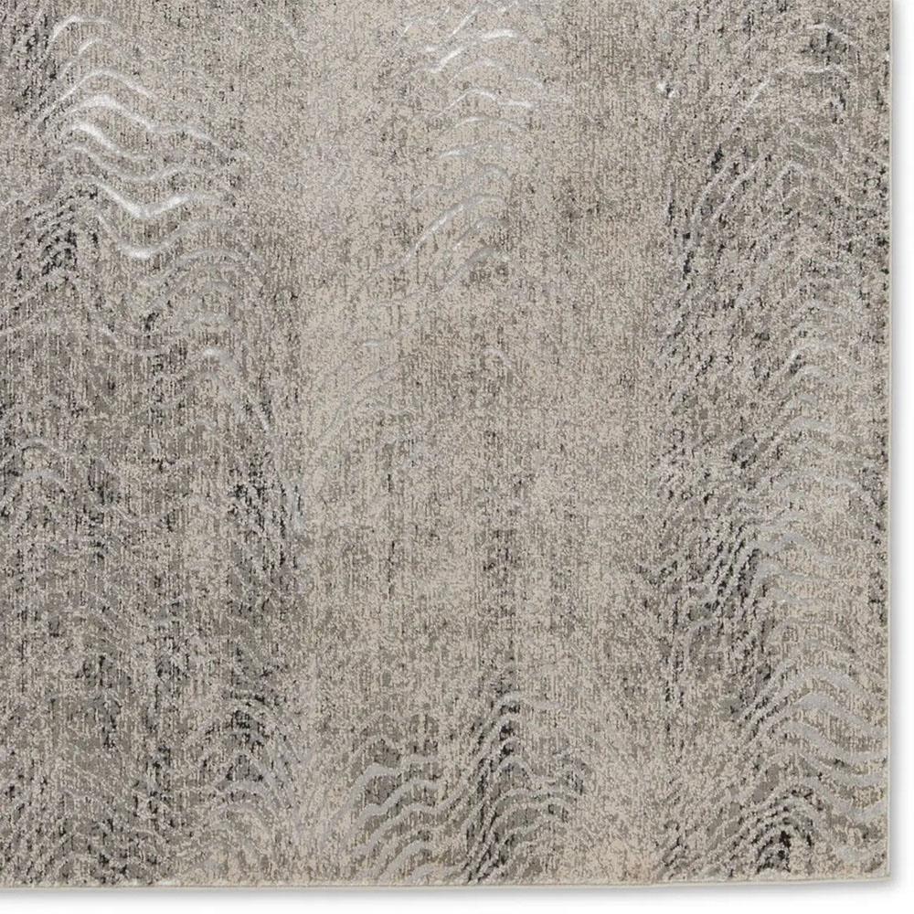 Davina Modern Classic Grey Animal Patterned Rug - 5'x7'6"|
