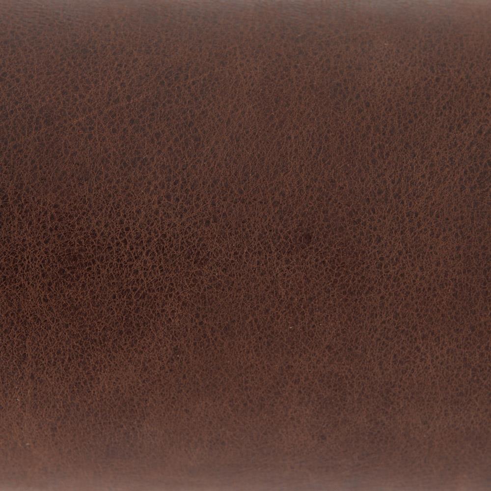 Ashton Rustic Lodge Brass Iron Brown Leather Shade Task Reading Floor Lamp|