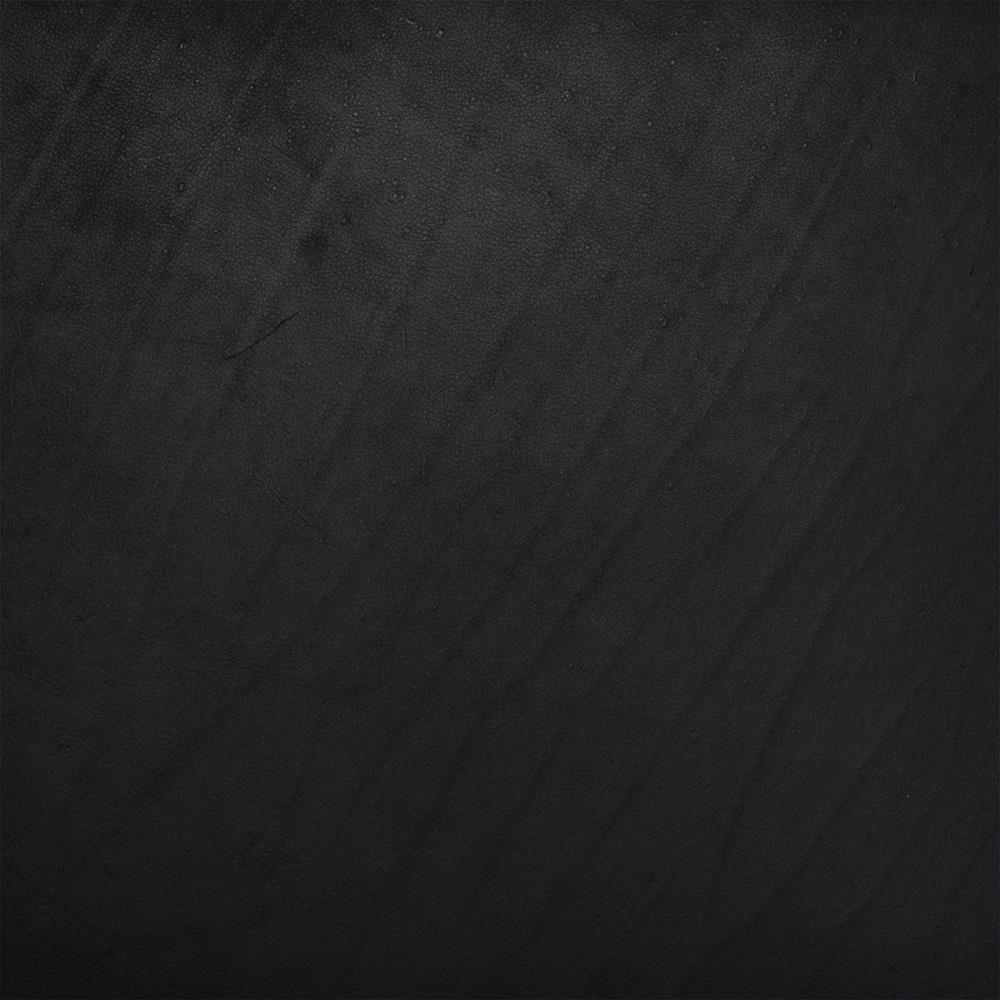 Xander Rustic Lodge Brown Woven Cane Black Leather Seat Occasional Arm Chair|