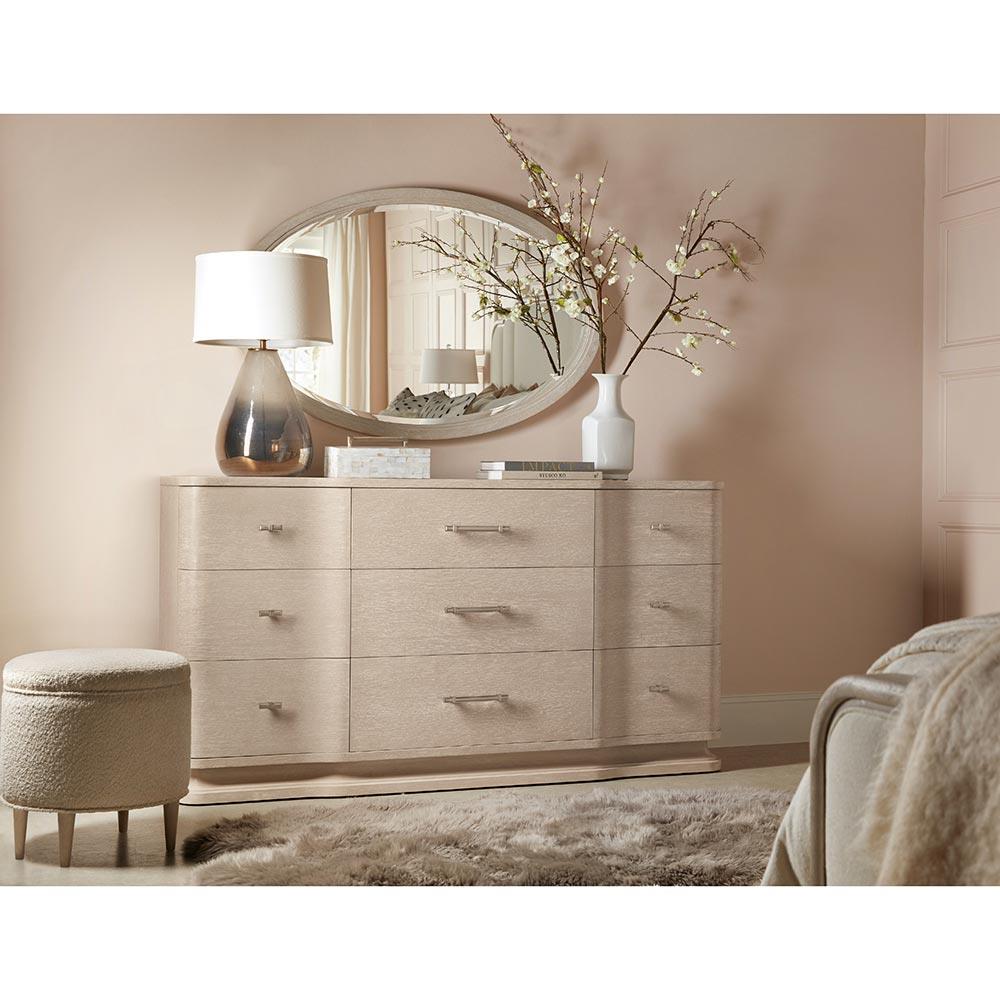 Cynthia Modern Classic Beige Oak Wood 9 Drawer Dresser | Kathy Kuo Home Cynthia Modern Classic Beige Oak Wood 9 Drawer Dresser | Kathy Kuo Home